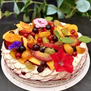Gâteau aux fruits de saison - septembre